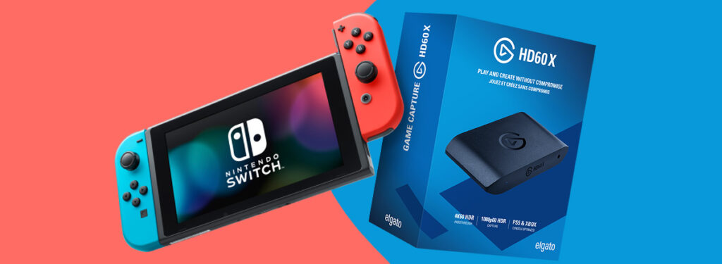 Capture Card for Nintendo Switch Streaming Banner