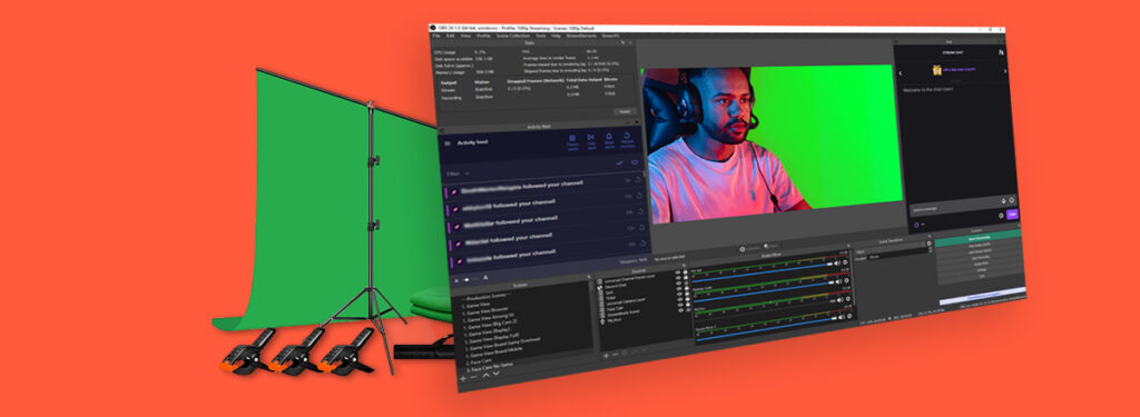 How to Use A Green Screen Banner Image