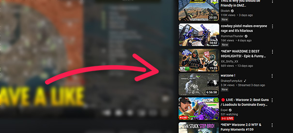 Twitch YouTube highlight uploads image